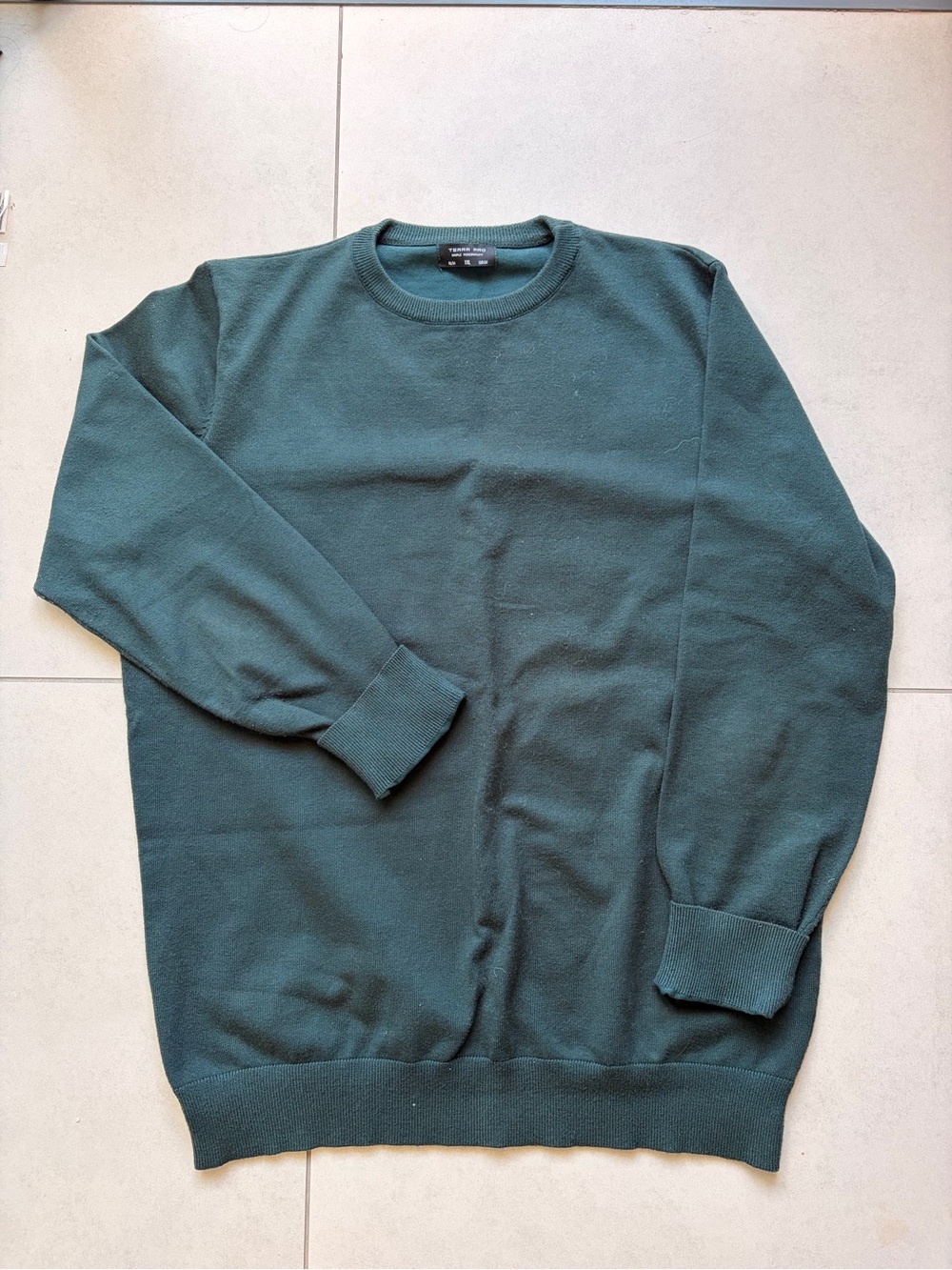 Nordstrom Men's Crewneck Sweater in Forest Green